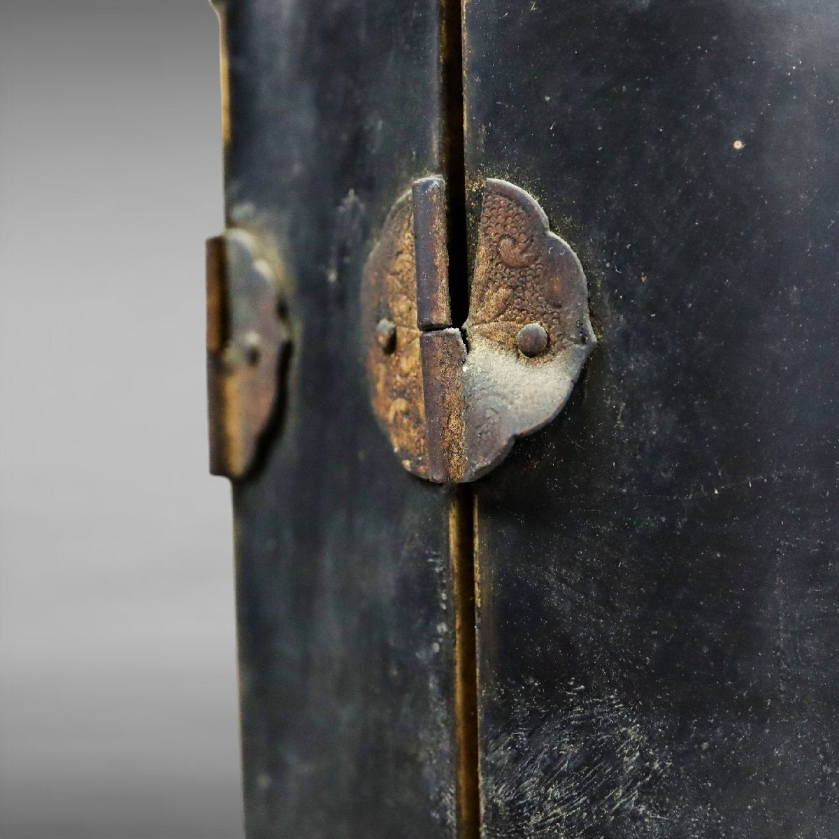 Edo Period Gilt Portable Zushi Shrine with Four Heavenly Kings (Shitennō) Panels | Japanese Buddhist Devotional Altar