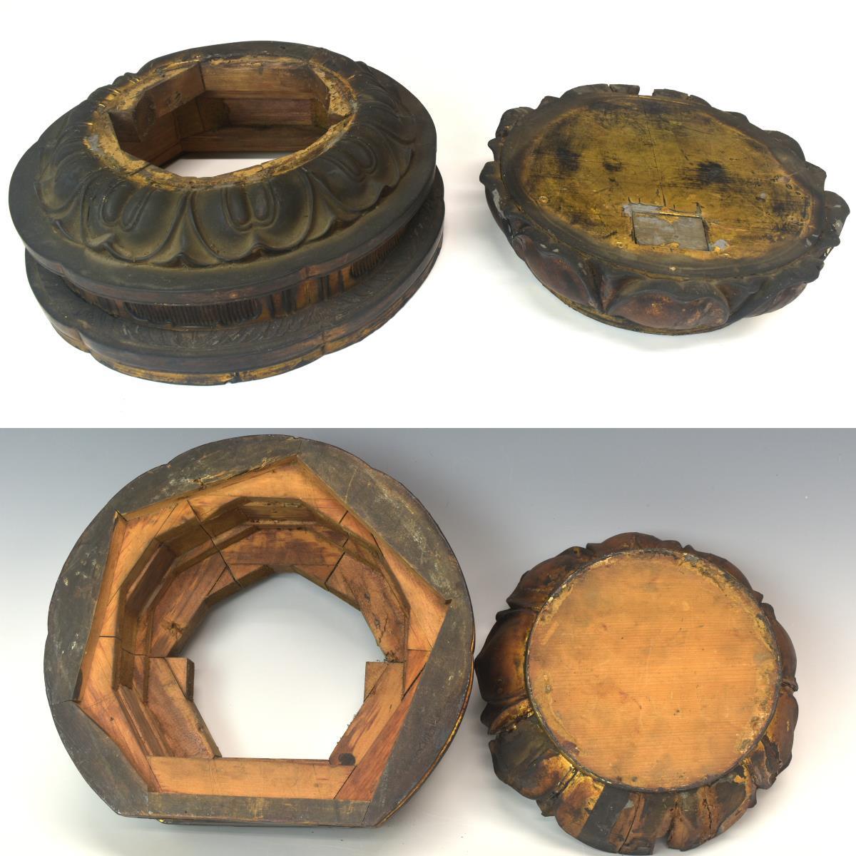 Edo Seated Amida Nyorai with Gyokugan Eyes (47 cm) — Radiant Halo Icon, Temple-Grade Presence