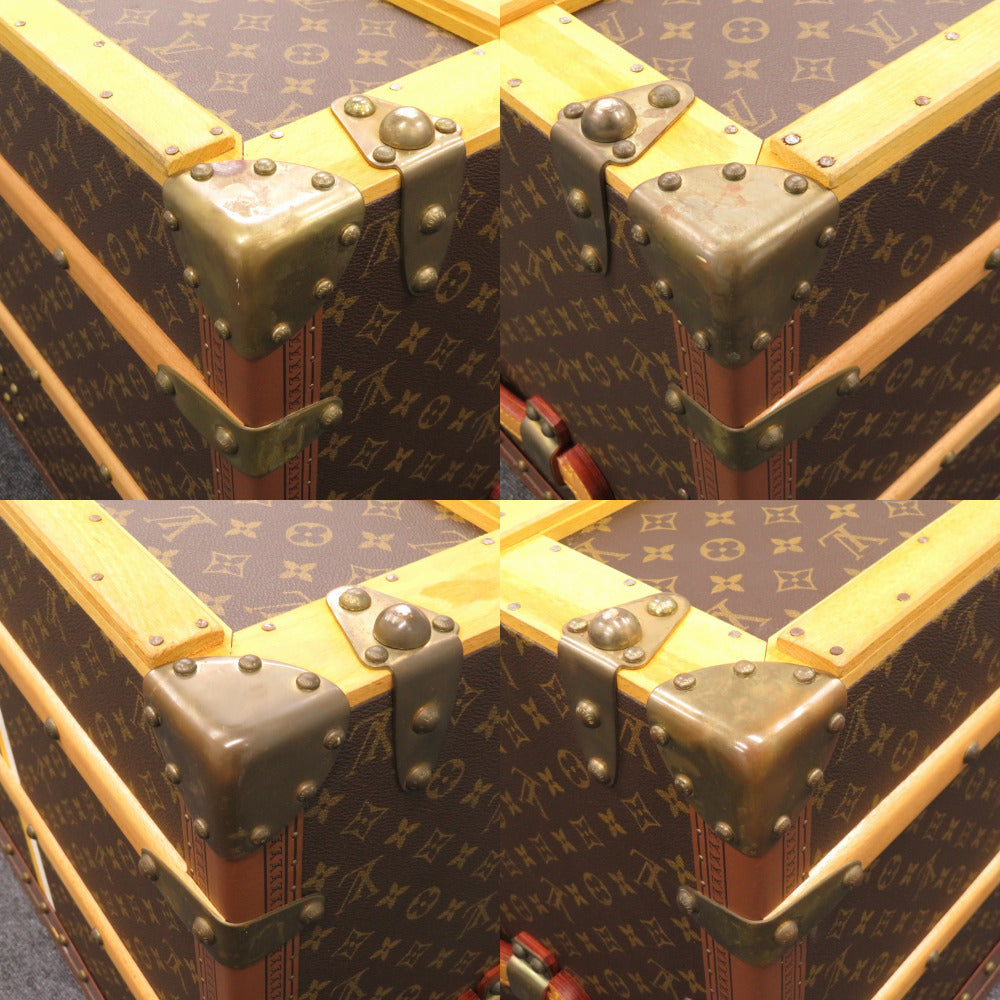 Louis Vuitton Malle Courrier 100 M13220 – Monogram Vintage Trunk with Dual Trays · A-Rank Hardcase Collectible