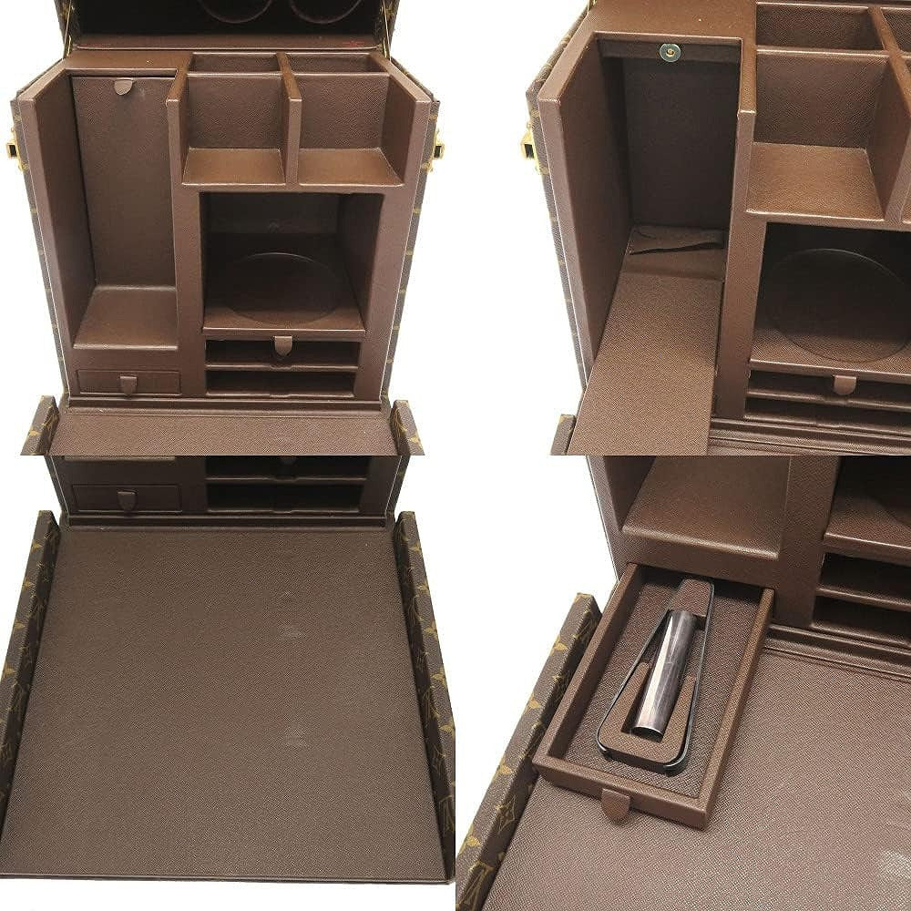 Louis Vuitton Whisky Cabinet PM M10098 – Monogram Trunk Bar Set · Rare Vintage Hardcase · Collector Display Grade