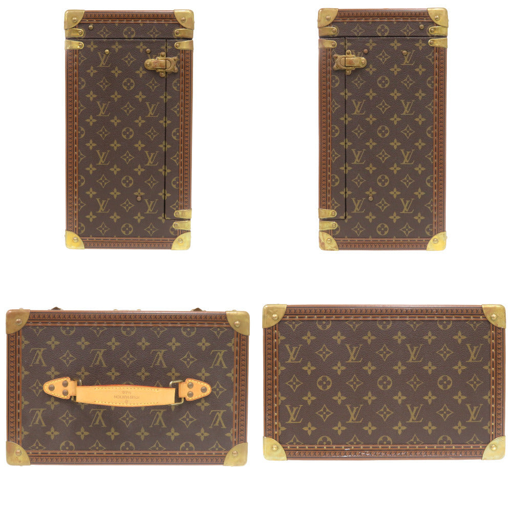 Louis Vuitton Whisky Cabinet PM M10098 – Monogram Trunk Bar Set · Rare Vintage Hardcase · Collector Display Grade