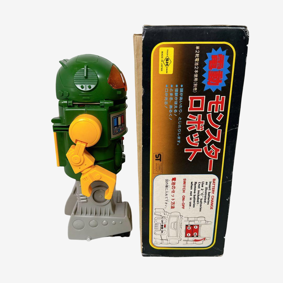 Horikawa Monster Robot · Battery-Operated Transforming Kaiju Robot · Original Box · Japan, circa 1980s