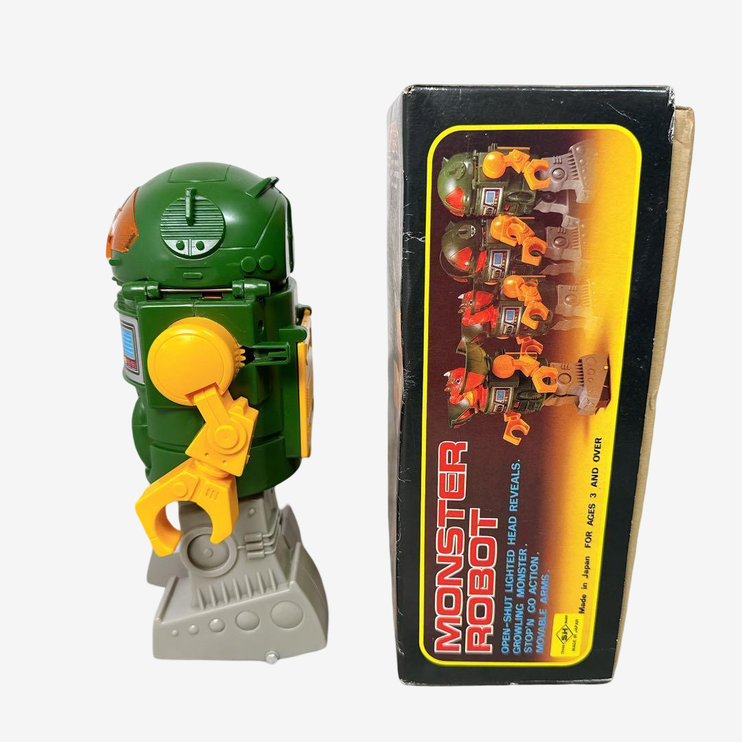 Horikawa Monster Robot · Battery-Operated Transforming Kaiju Robot · Original Box · Japan, circa 1980s