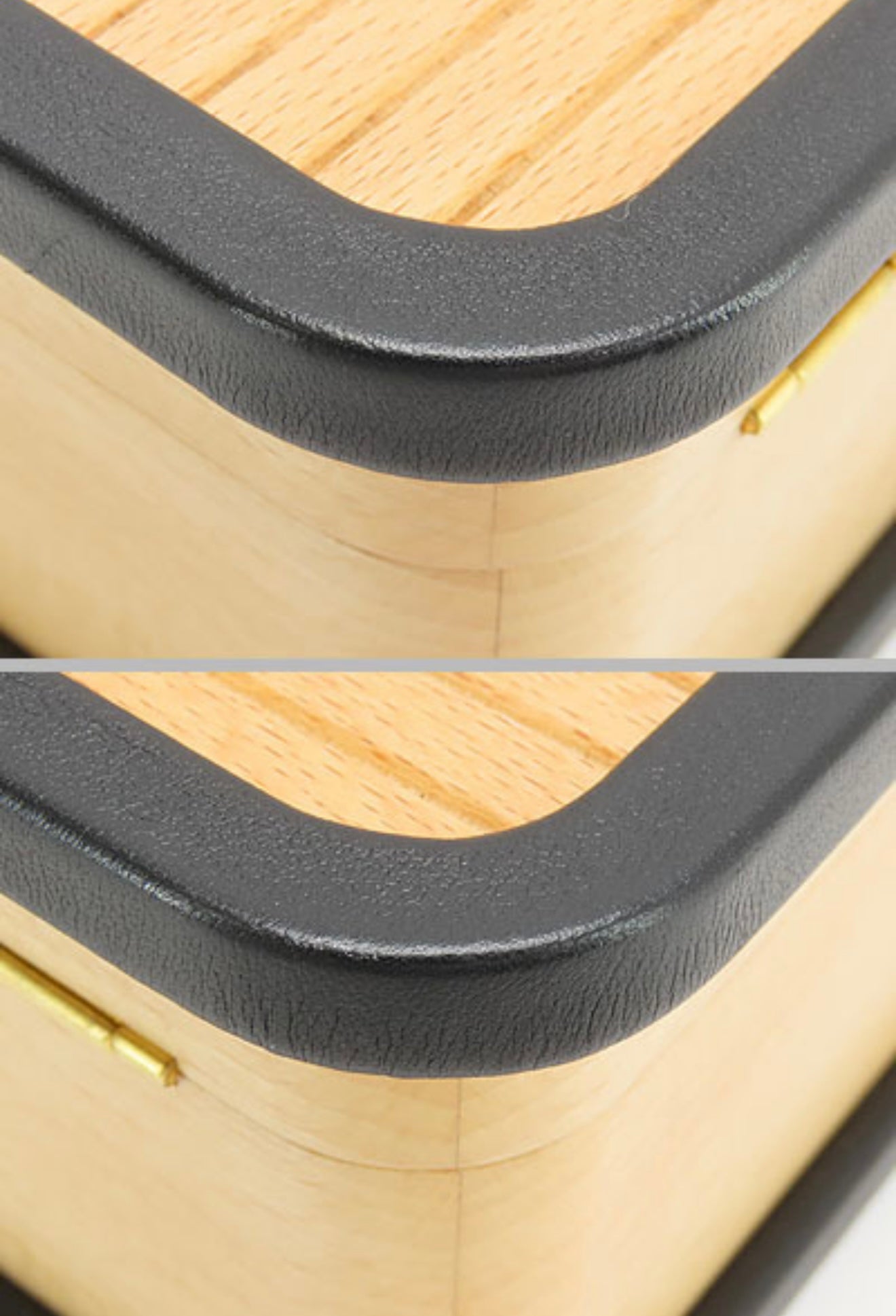 CHANEL Coco Mark Beachwood Large Vanity Case – Rare Wood × Leather 2-Way Vanity Bag with Chain Strap (SA/S Rank)