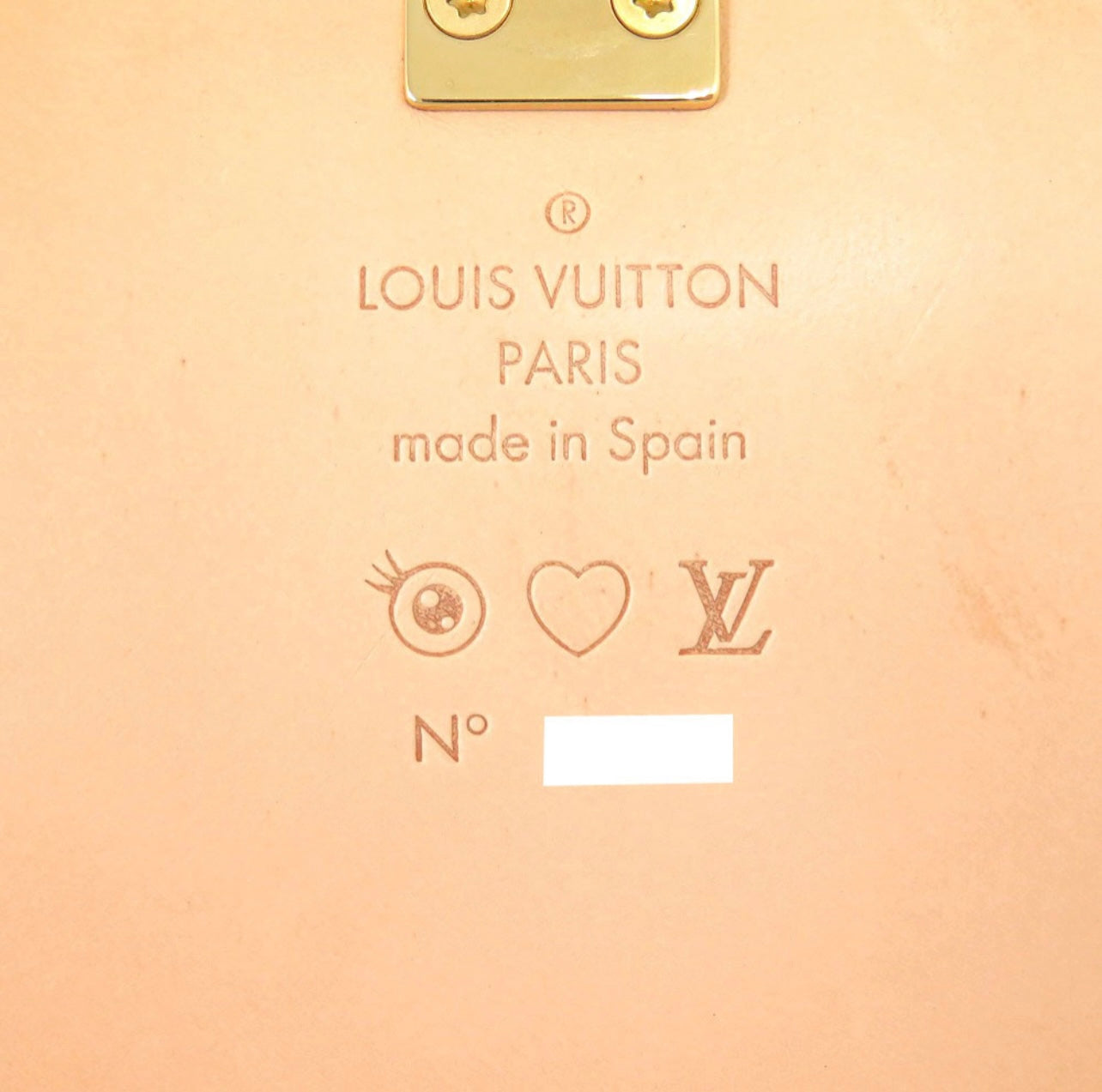 Louis Vuitton × Takashi Murakami Sac Retro GM Eye Love You Multicolor Blanc M92053 (2003) Rare Collector Handbag