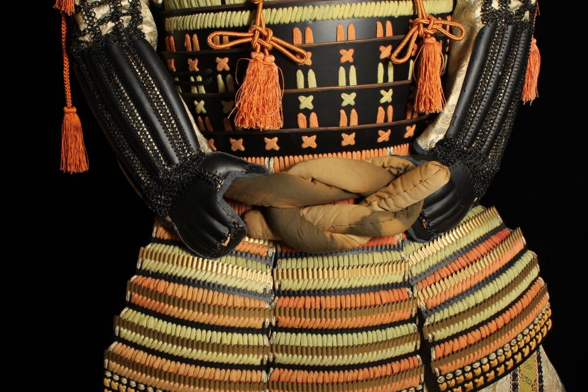 Full-Size Samurai Gusoku Armor | Assembled Kabuto & Menpo | Edo-Period Style Japanese Armor Display