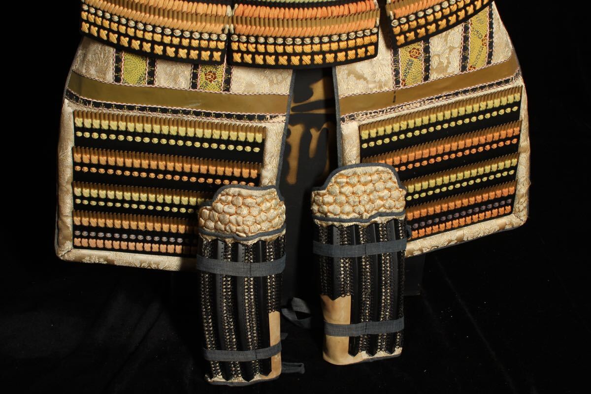 Full-Size Samurai Gusoku Armor | Assembled Kabuto & Menpo | Edo-Period Style Japanese Armor Display