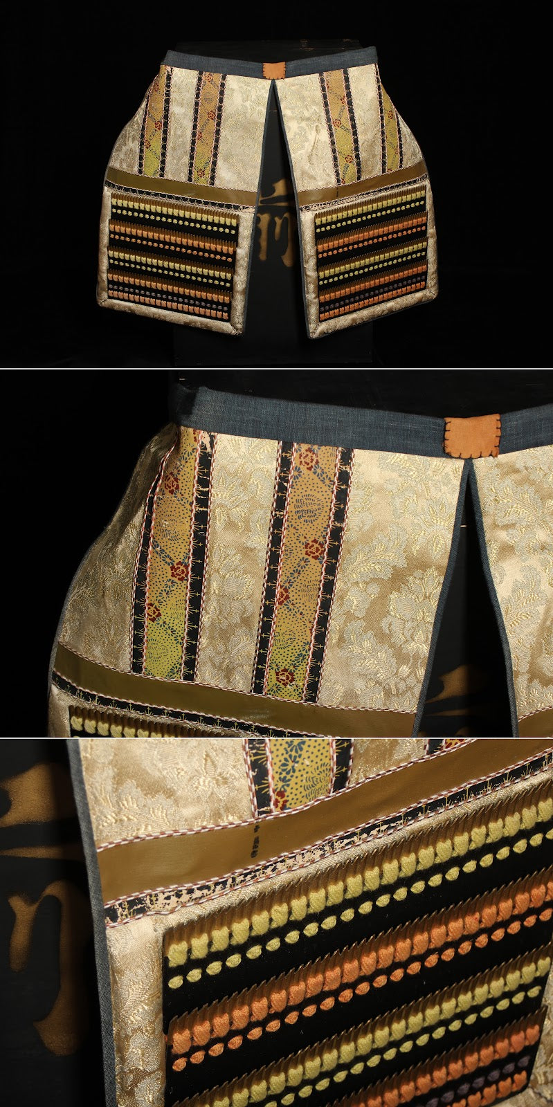 Full-Size Samurai Gusoku Armor | Assembled Kabuto & Menpo | Edo-Period Style Japanese Armor Display