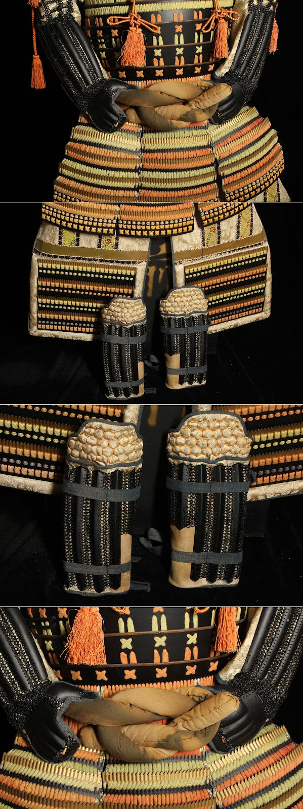 Full-Size Samurai Gusoku Armor | Assembled Kabuto & Menpo | Edo-Period Style Japanese Armor Display