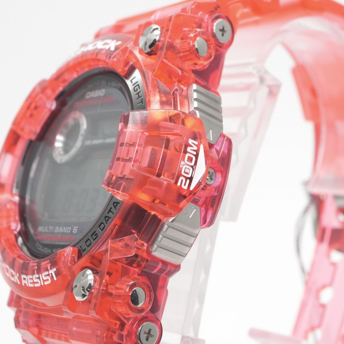 G-SHOCK FROGMAN Murakami GWF-1000TM-4JR Transparent Red Rare Diver Watch Full Set Collector Piece