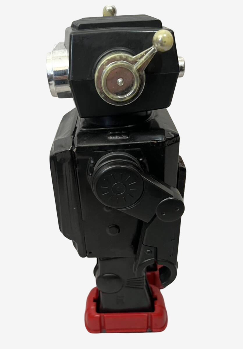 Horikawa New Action Toy Super Television Robot with Original Box · Vintage Japan Space-Age TV Robot