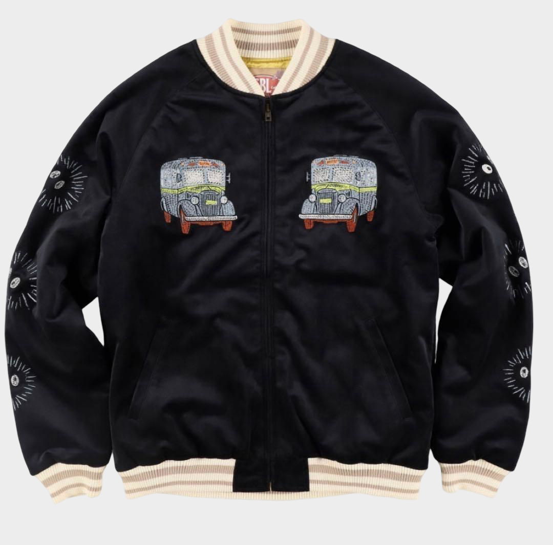 Studio Ghibli GBL My Neighbor Totoro Nekobasu Sukajan Limited Embroidered Jacket L / XL