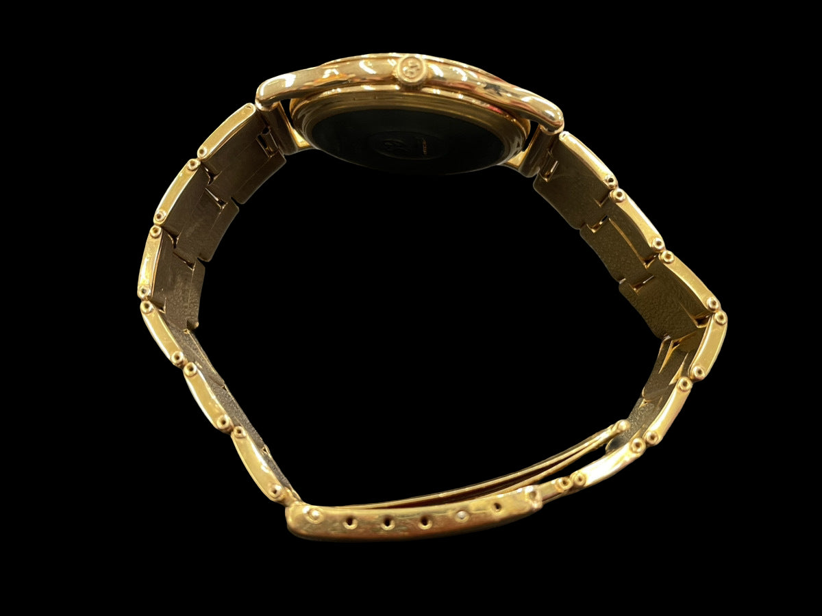 Grand Seiko 9581-7010 · 18K Solid Gold 78.3g · Quartz 35mm · Gold Dial Dress Watch · Vintage GS Rarity · Good Condition