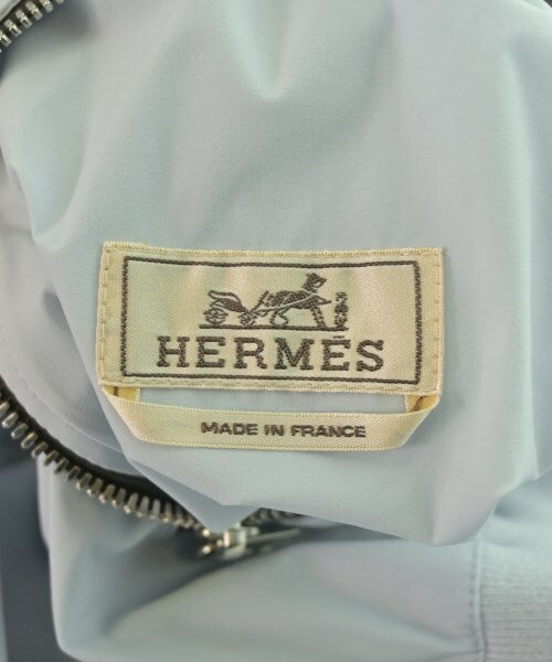 Hermès Reversible Equestrian Hardware Print Blouson Jacket Brown Men’s Size 50 (XL) Double Zip France