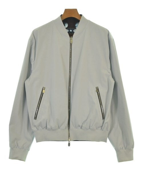 Hermès Reversible Equestrian Hardware Print Blouson Jacket Brown Men’s Size 50 (XL) Double Zip France