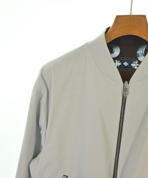 Hermès Reversible Equestrian Hardware Print Blouson Jacket Brown Men’s Size 50 (XL) Double Zip France