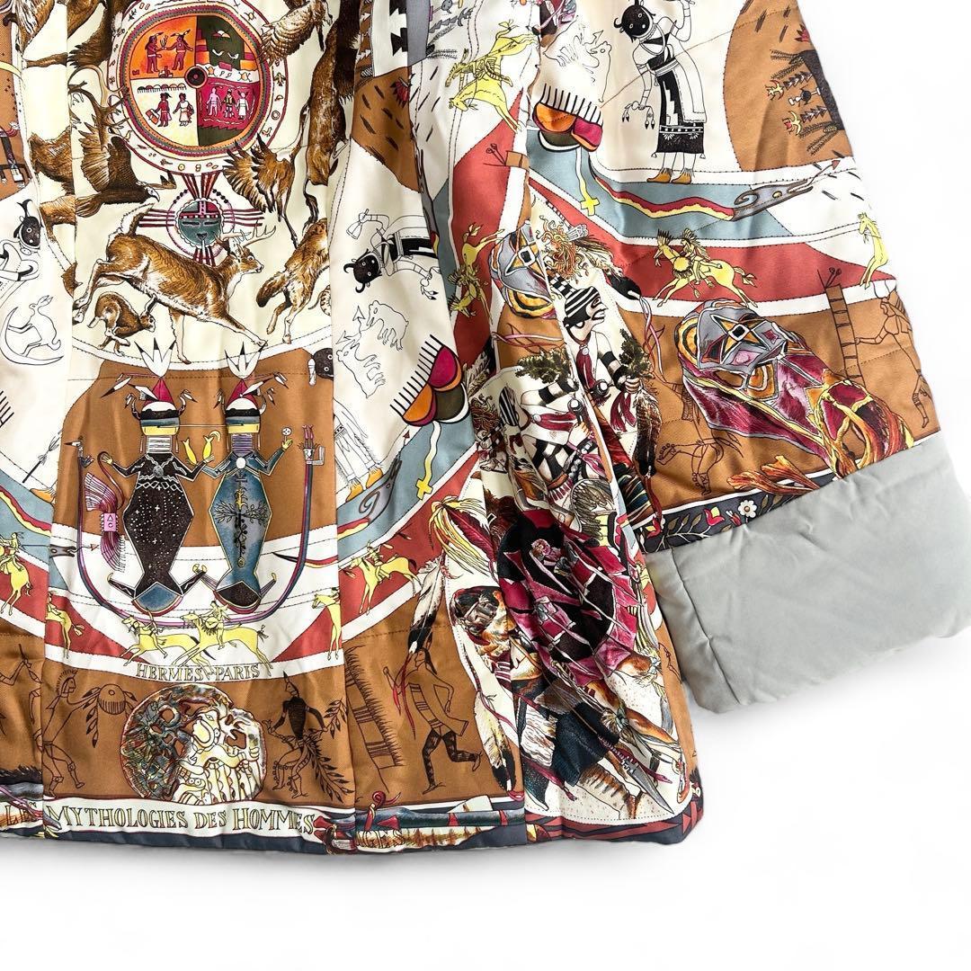 Hermès Margiela Era Vintage Silk Jacket 100% Silk Italy Rare Print M