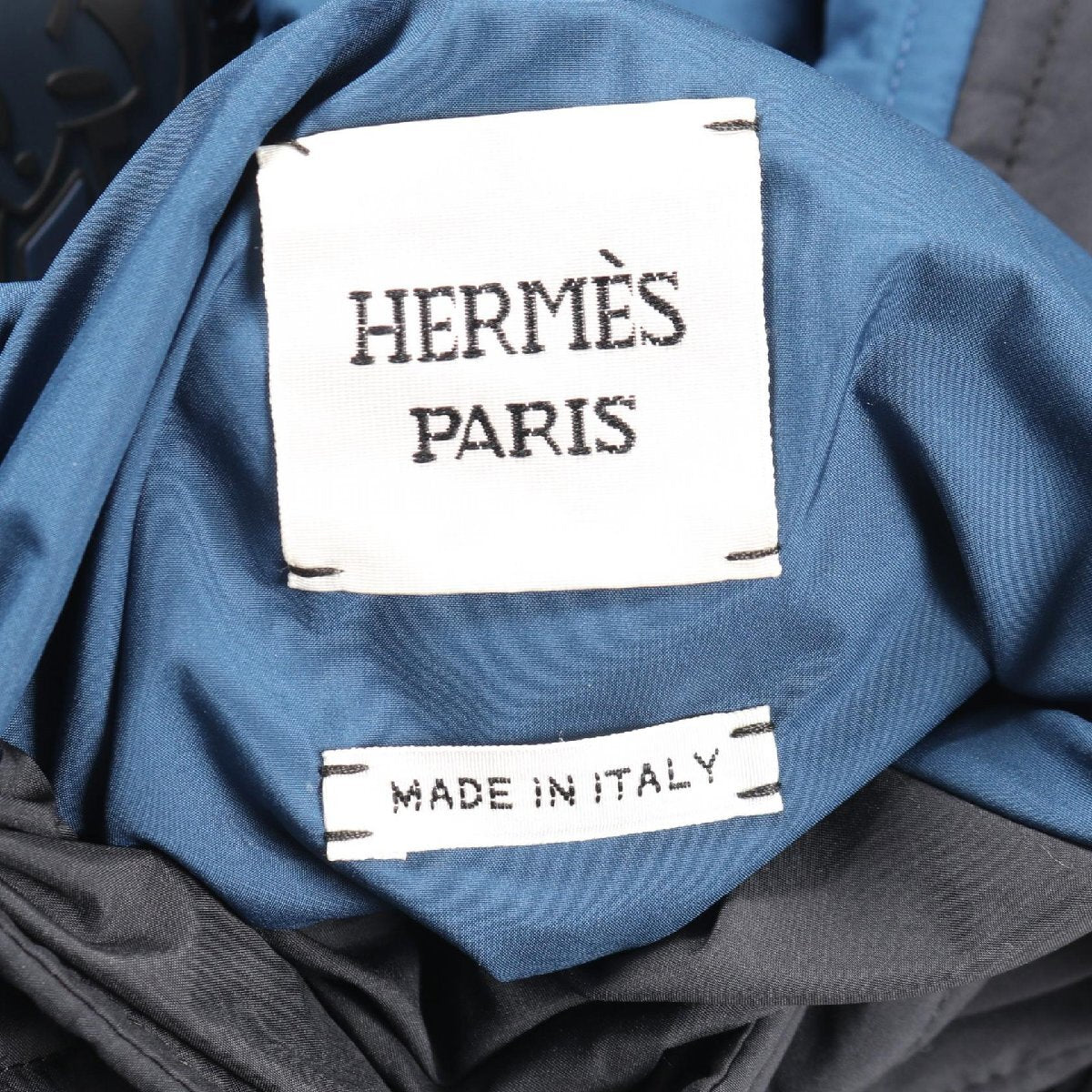Hermès Reversible Blouson Jacket Black Blue Women’s 38 Technical Atelier Outerwear