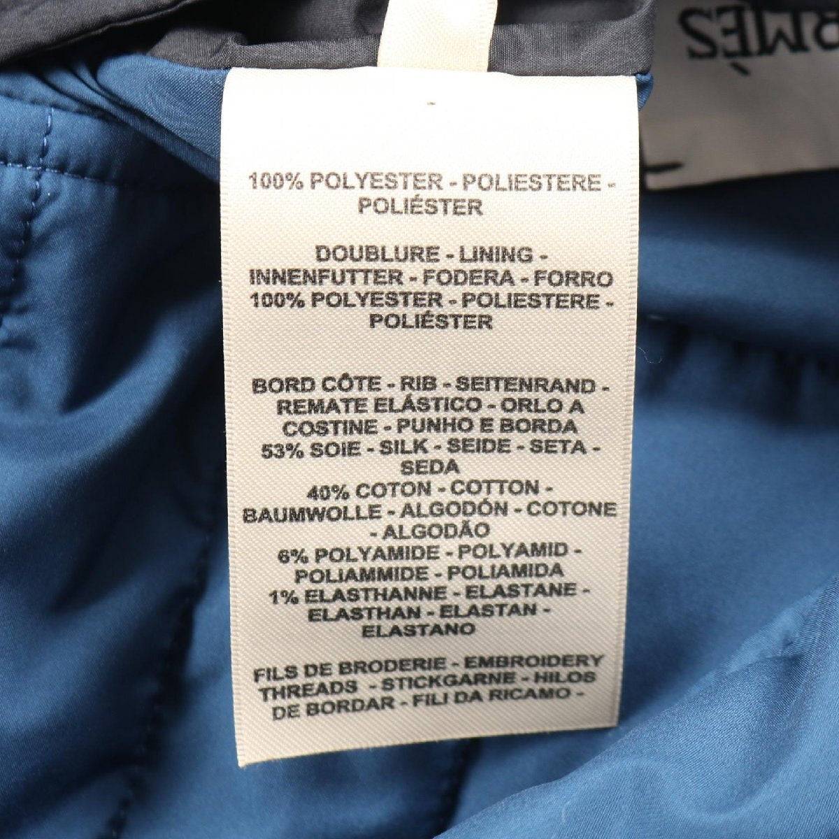 Hermès Reversible Blouson Jacket Black Blue Women’s 38 Technical Atelier Outerwear