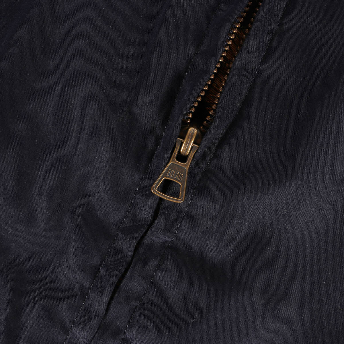 Hermès Reversible Silk Bomber Jacket — Gold & Navy Heraldic Print, Oversized Size 54, 1980s–90s Archive