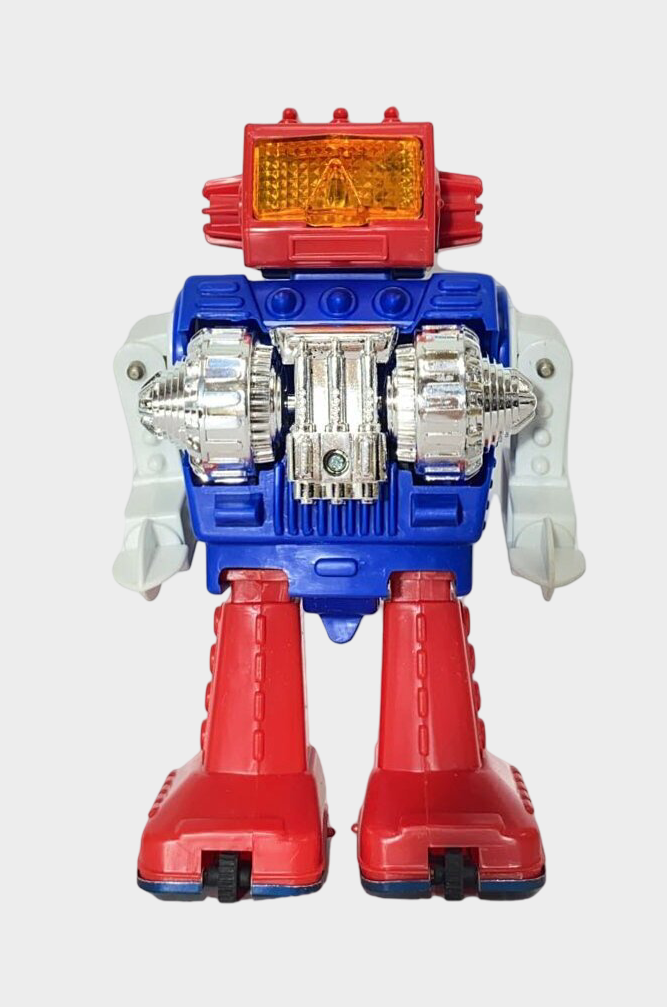 Vintage Rare Horikawa ATOMIC ACE Tin Robot Japan — Boxed Battery-Operated Showa Space Robot