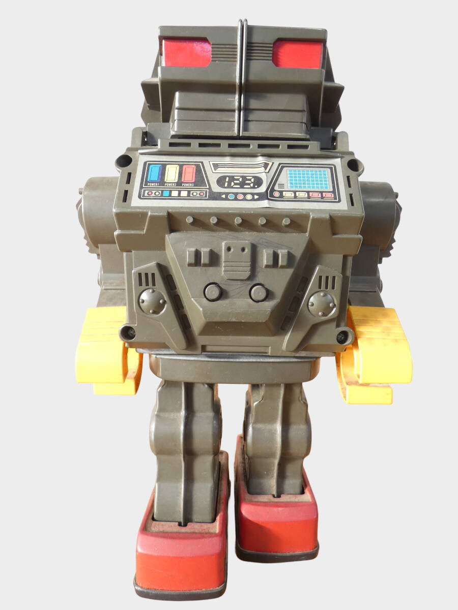Horikawa COSMIC FIGHTER Electric Robot Japan — 1970s Showa Plastic Space Robot (Display)