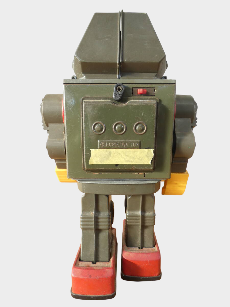 Horikawa COSMIC FIGHTER Electric Robot Japan — 1970s Showa Plastic Space Robot (Display)