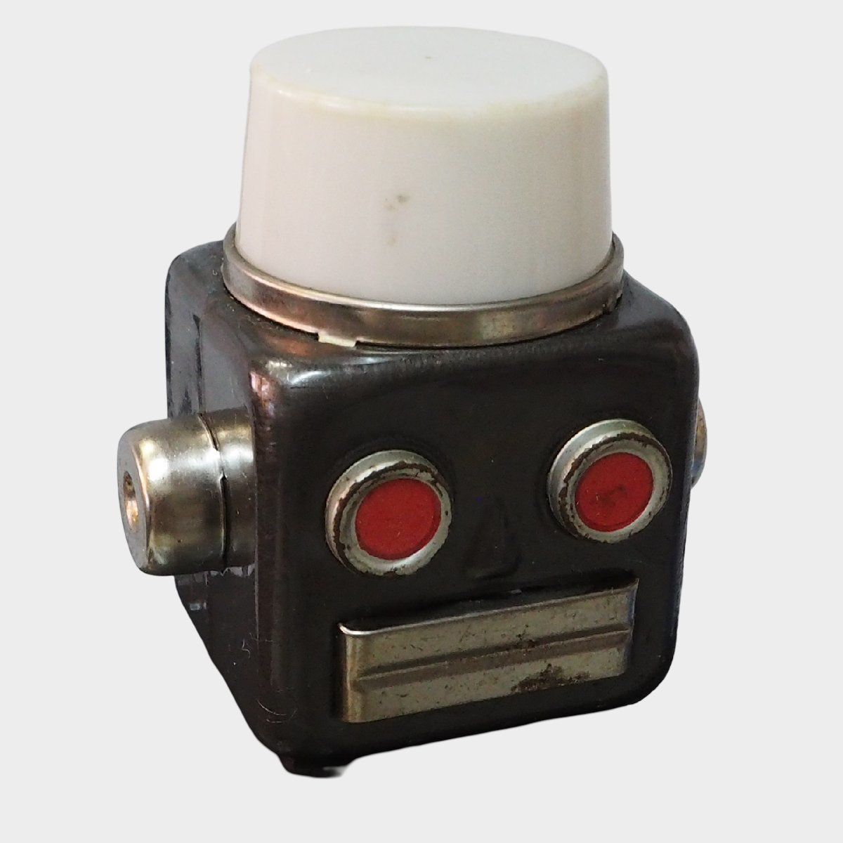 Horikawa MACHINE ROBOT Tin Walking Robot Japan — 1960s Gear-Driven Display Space Robot