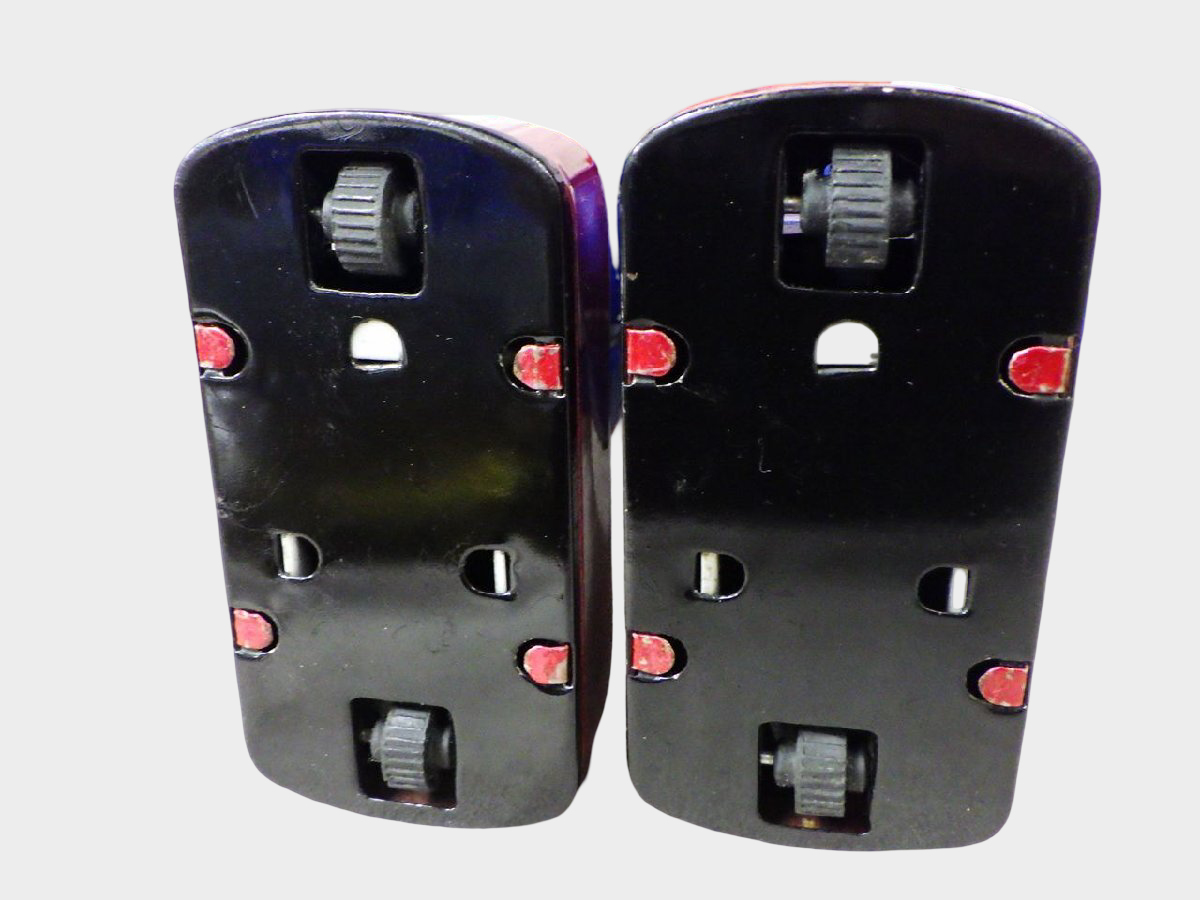 Horikawa NEW SPACE KING Tin Robot Japan — Showa Battery Robot with Light-Up Chest