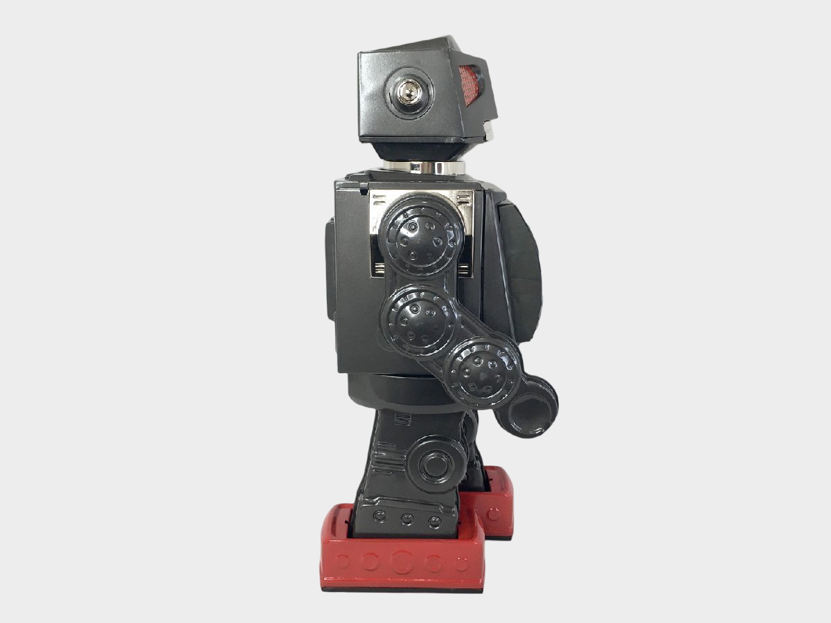 Horikawa SUPER SPACE GIANT Tin Robot Japan — Official Reissue Space-Age Battery Robot with Box