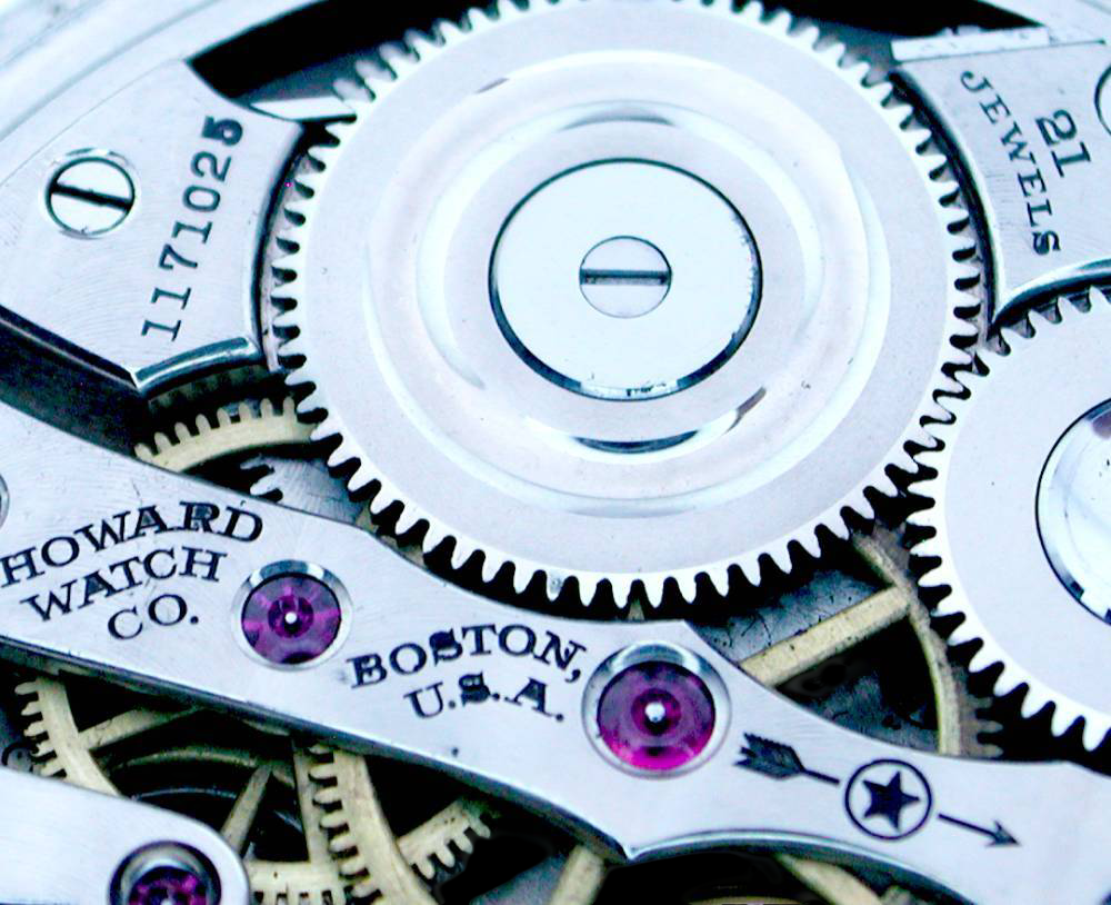 Howard 51.3mm Railroad Pocket Watch – 14K Gold-Filled Case, Porcelain Dial, High-Grade Series 10 & 21 Jewels, Extra-Adjusted Precision Timepiece