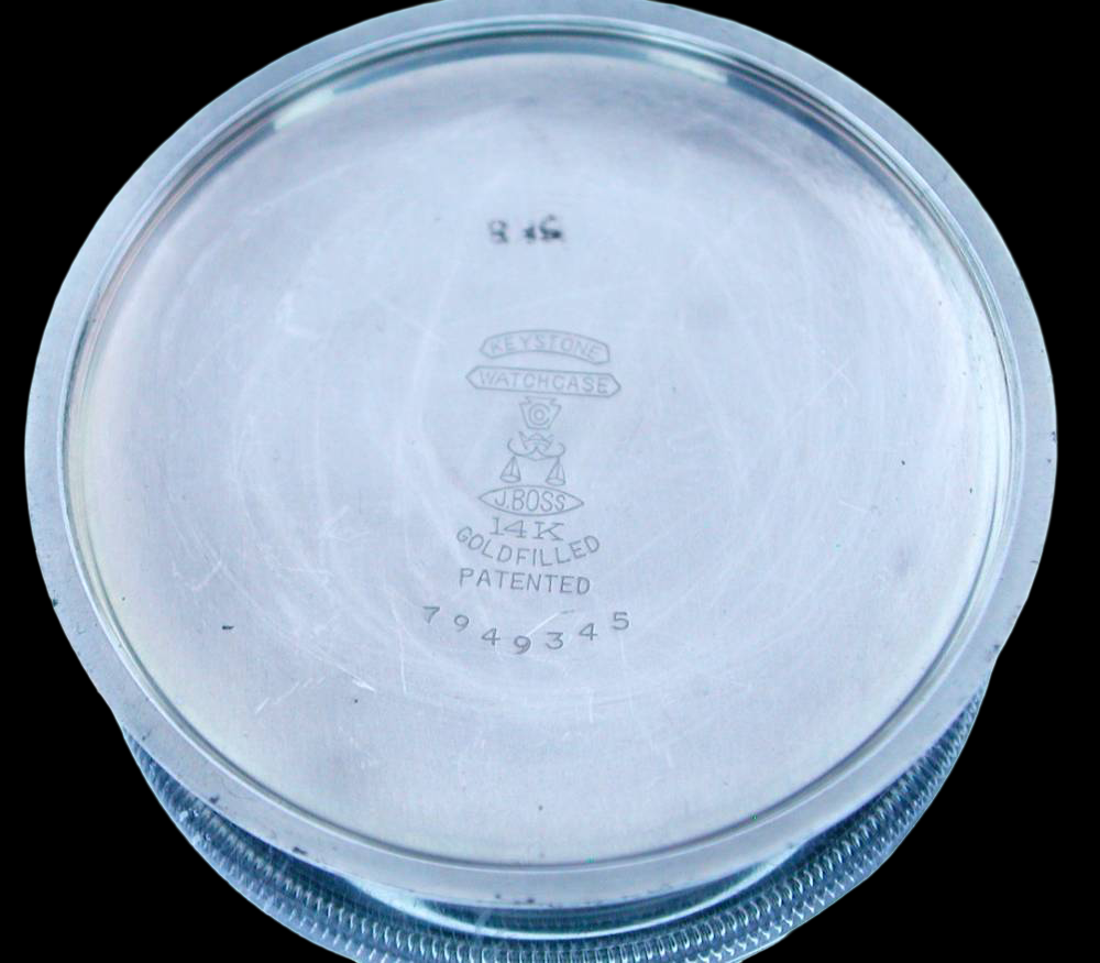 Howard 51.3mm Railroad Pocket Watch – 14K Gold-Filled Case, Porcelain Dial, High-Grade Series 10 & 21 Jewels, Extra-Adjusted Precision Timepiece