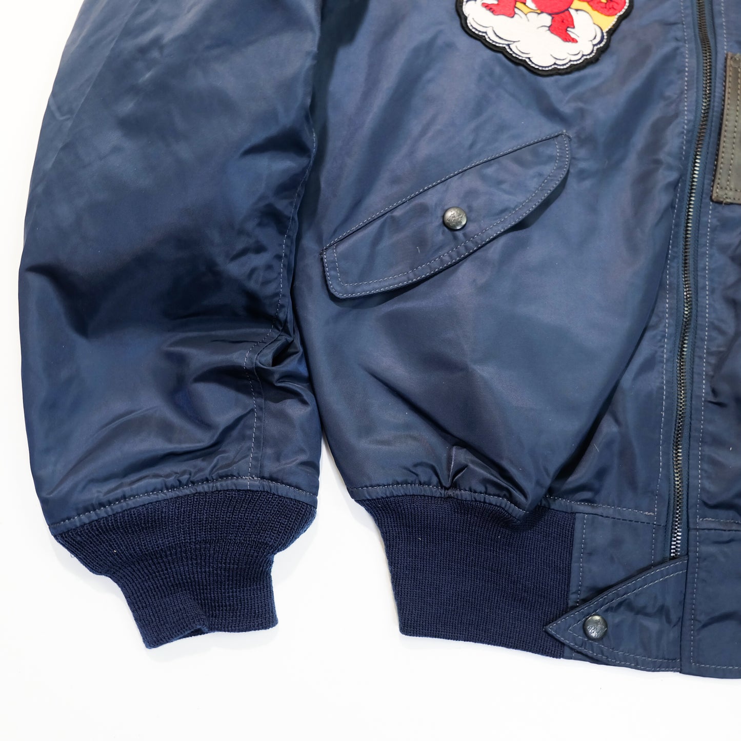 TEDMAN Ted Company Fighting Teddy L-2A Flight Jacket USAF Devil Air Bomb 91 Size 42