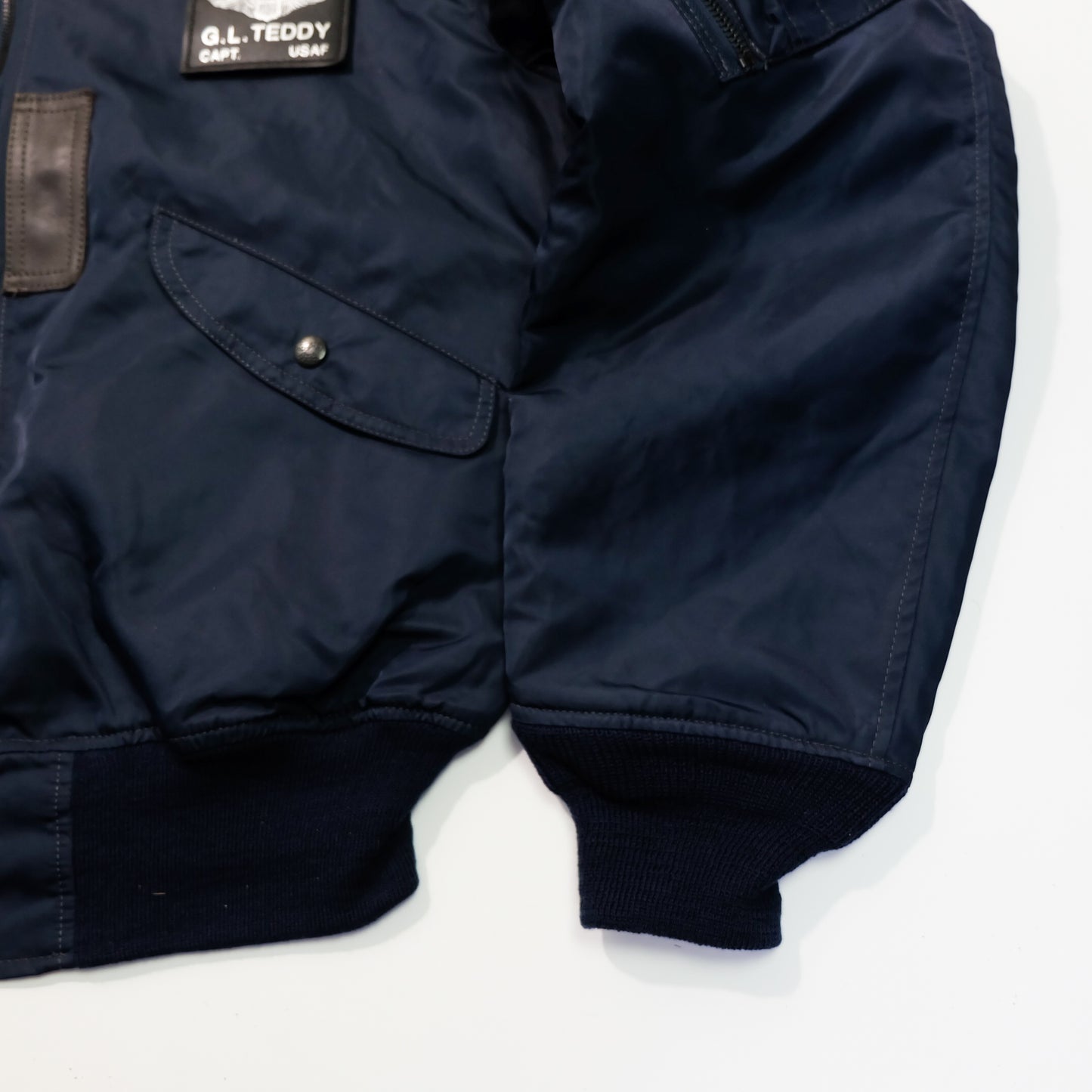 TEDMAN Ted Company Fighting Teddy L-2A Flight Jacket USAF Devil Air Bomb 91 Size 42