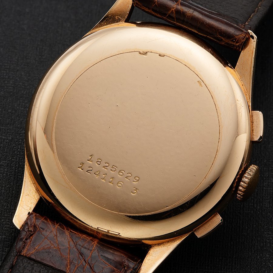 Jaeger-LeCoultre Medico-Compax Cal.285 – 18K Rose Gold Pulsations Chronograph · 1950s Collector Vintage · Two-Register Doctor’s Watch