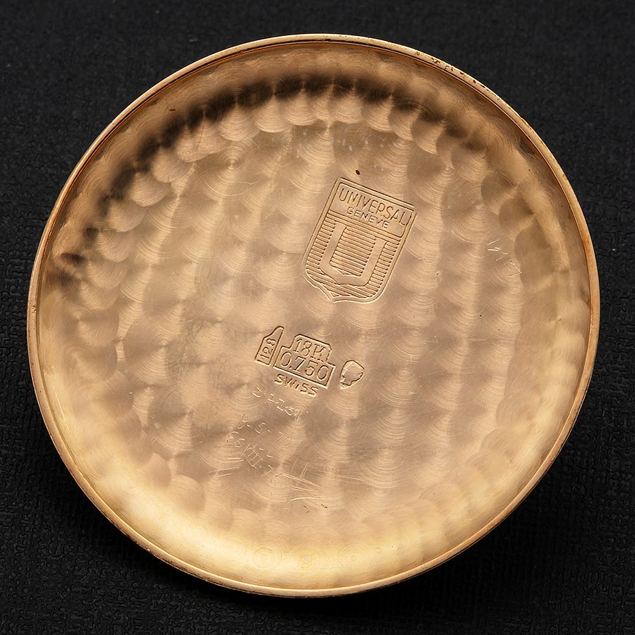 Jaeger-LeCoultre Medico-Compax Cal.285 – 18K Rose Gold Pulsations Chronograph · 1950s Collector Vintage · Two-Register Doctor’s Watch