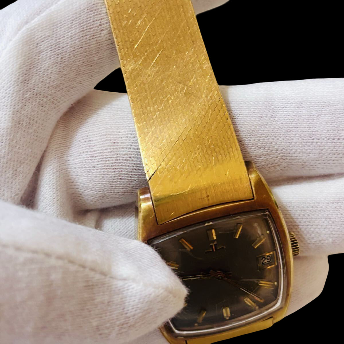 Jaeger-LeCoultre Geomatic Chronomètre · 18K Solid Gold Integrated Bracelet · Automatic · Vintage