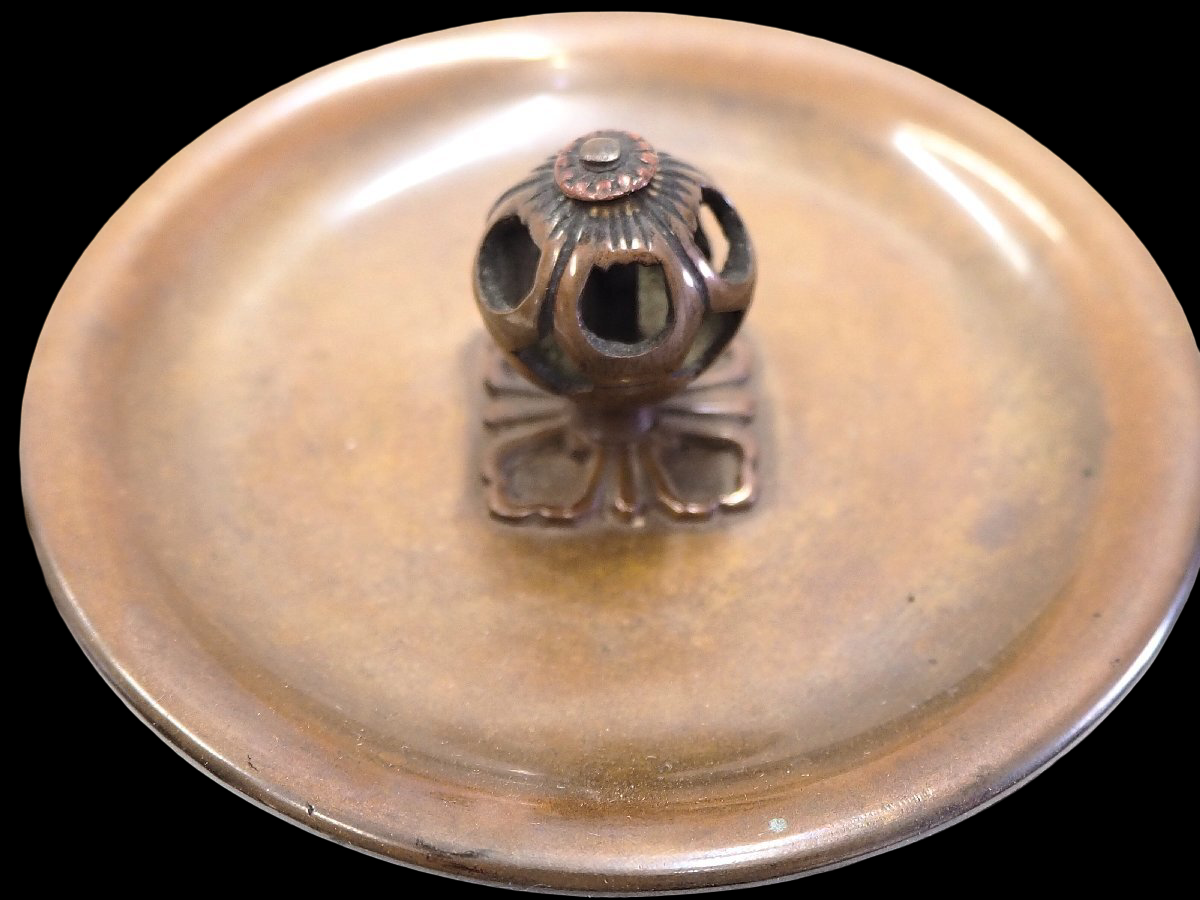 Japanese Cast-Iron Tetsubin Tea Kettle with Copper Lid and Tomobako, Master-Style Ironware, Leak-Tested