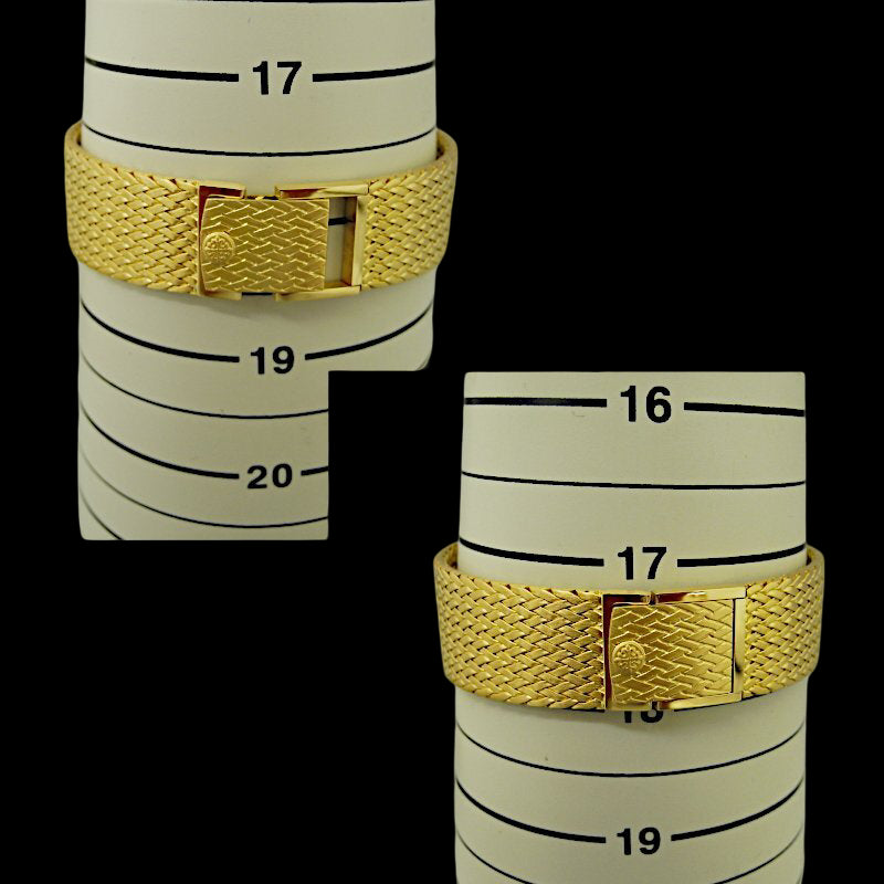 Patek Philippe Golden Ellipse Jumbo 3605/1J · 18K Gold Integrated Bracelet · Automatic Cal.28-255 · Blue-Grey Sunburst Dial · 1970s Vintage