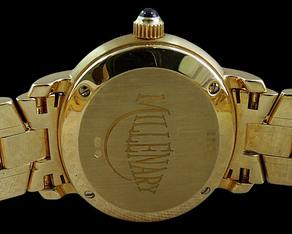 Audemars Piguet Millenary Ladies K18YG 18K Solid Gold 90.6g — Cal.2140 Automatic | Rare Heavy Gold Bracelet | Swiss Luxury Vintage AP