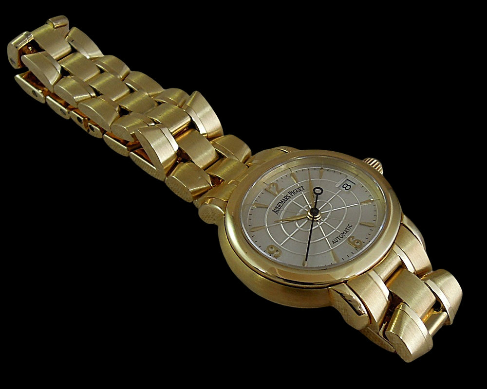 Audemars Piguet Millenary Ladies K18YG 18K Solid Gold 90.6g — Cal.2140 Automatic | Rare Heavy Gold Bracelet | Swiss Luxury Vintage AP