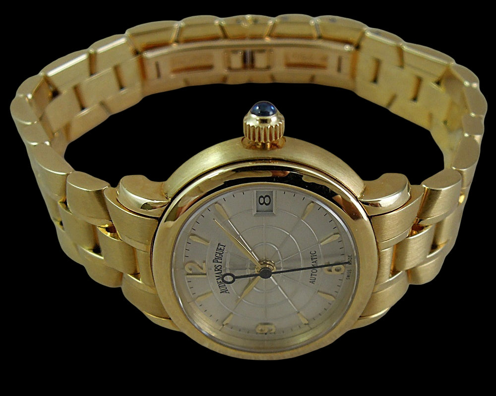 Audemars Piguet Millenary Ladies K18YG 18K Solid Gold 90.6g — Cal.2140 Automatic | Rare Heavy Gold Bracelet | Swiss Luxury Vintage AP