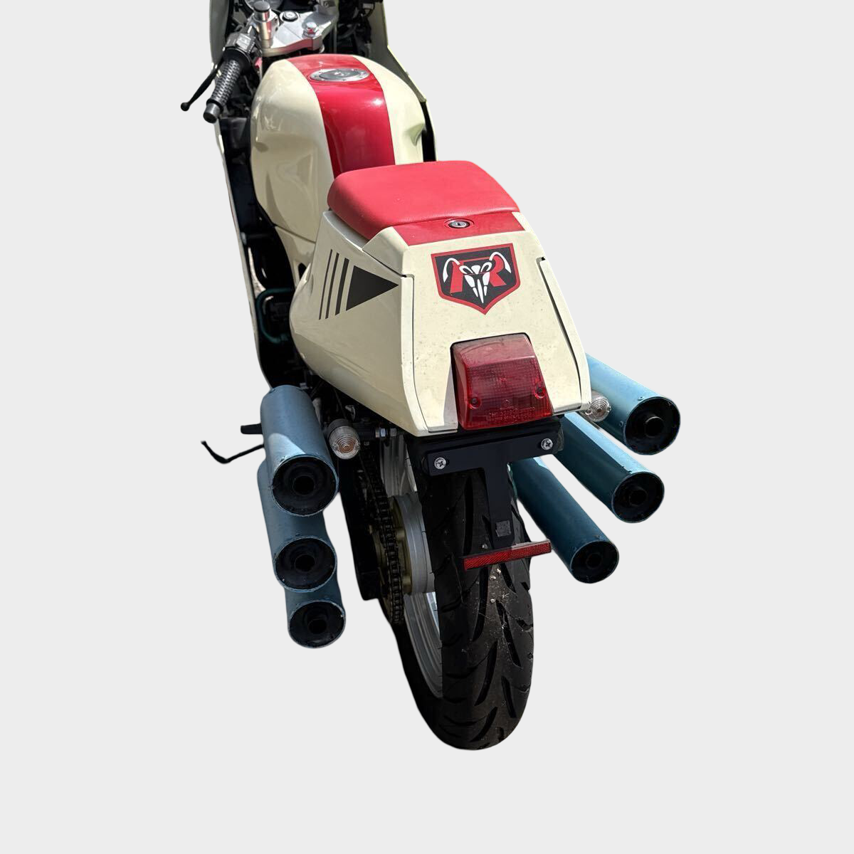 Museum Grade Kamen Rider Cyclone Custom Motorcycle — Full-Scale Showa Hero Replica Bike, Display & Rideable