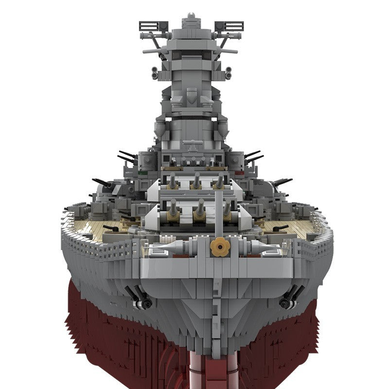 LEGO Huge 130cm Brick Battleship Senkan Yamato Display Model 8700 Pieces Naval Warship