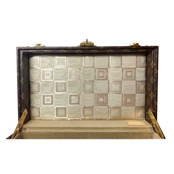 Louis Vuitton Boîte Pharmacie Monogram Kabuki M20407, Naritaya Crests & Nishijin Silk, Japan Limited of 110