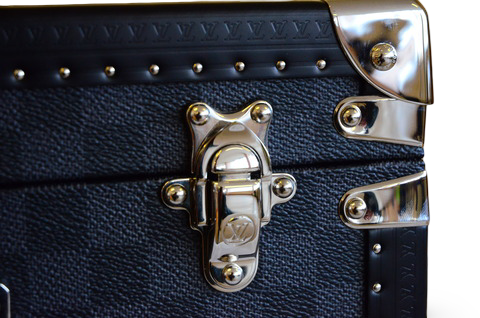 LOUIS VUITTON Damier Graphite Coffret Trunk 45 · Near-Unused · With Box · Keys Included