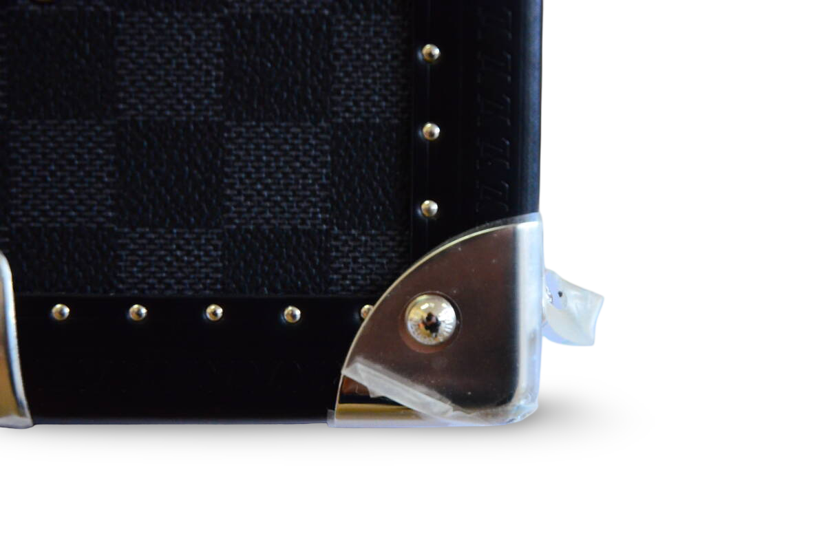 LOUIS VUITTON Damier Graphite Coffret Trunk 45 · Near-Unused · With Box · Keys Included