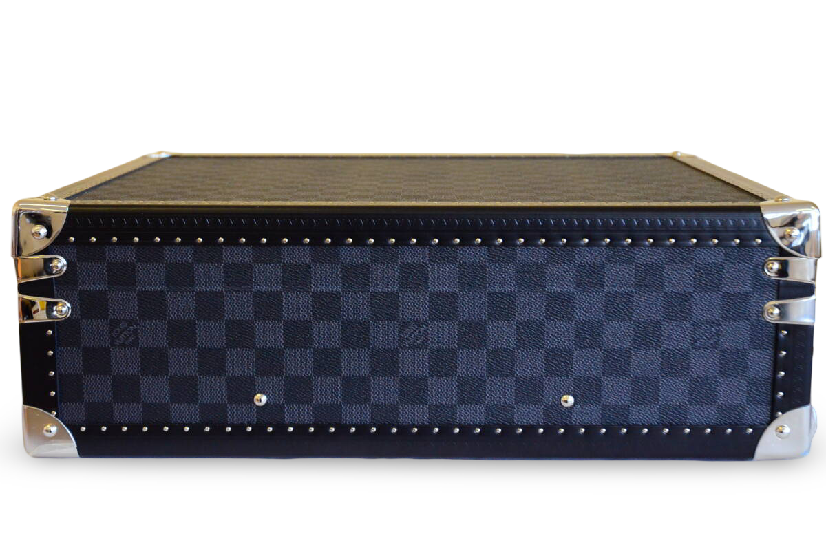 LOUIS VUITTON Damier Graphite Coffret Trunk 45 · Near-Unused · With Box · Keys Included
