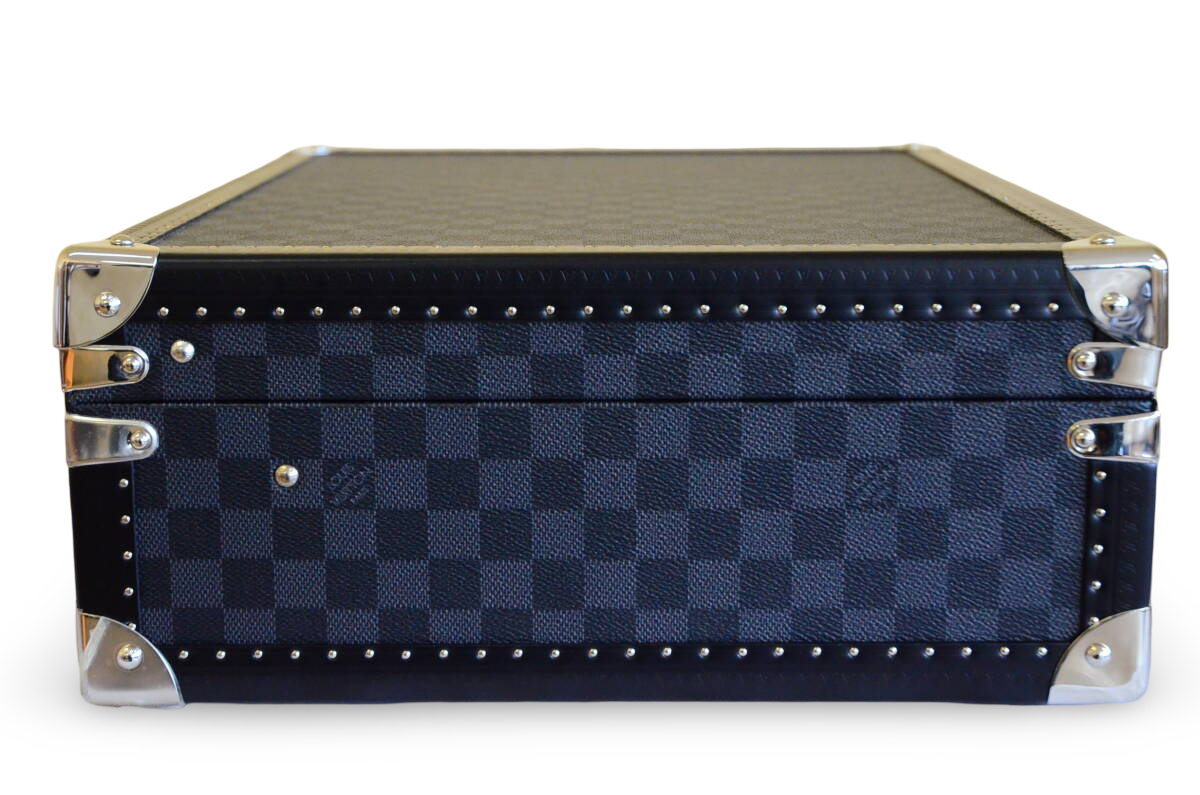 LOUIS VUITTON Damier Graphite Coffret Trunk 45 · Near-Unused · With Box · Keys Included