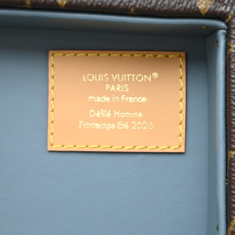 Louis Vuitton Elephantasy Trunk M27456, Monogram Canvas Hardsided Watch & Jewelry Case for Three Watches
